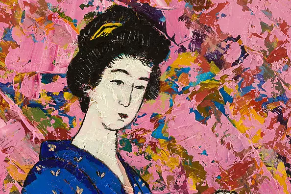 Mariusz Krzysztof Aniśko - Woman in Summer Kimono