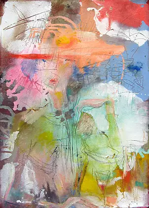 Włodzimierz Draczyński - Woman in cafe