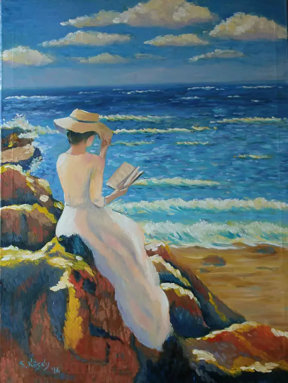 Svetlana Grishkovec-Kiisky - Woman with a book