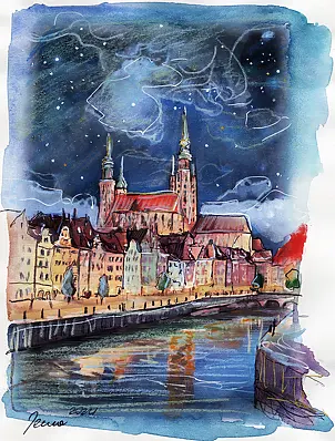 Jena Polak - Wroclaw at night