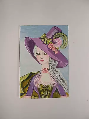   - Fairy in a purple hat