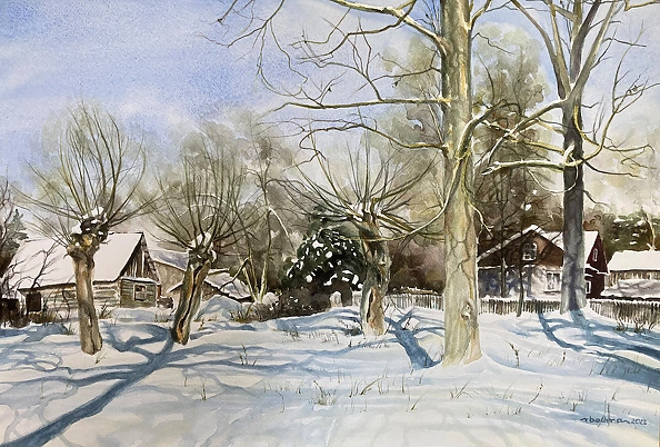 Rafał Bochra - Wrzelowiec behind the river 2