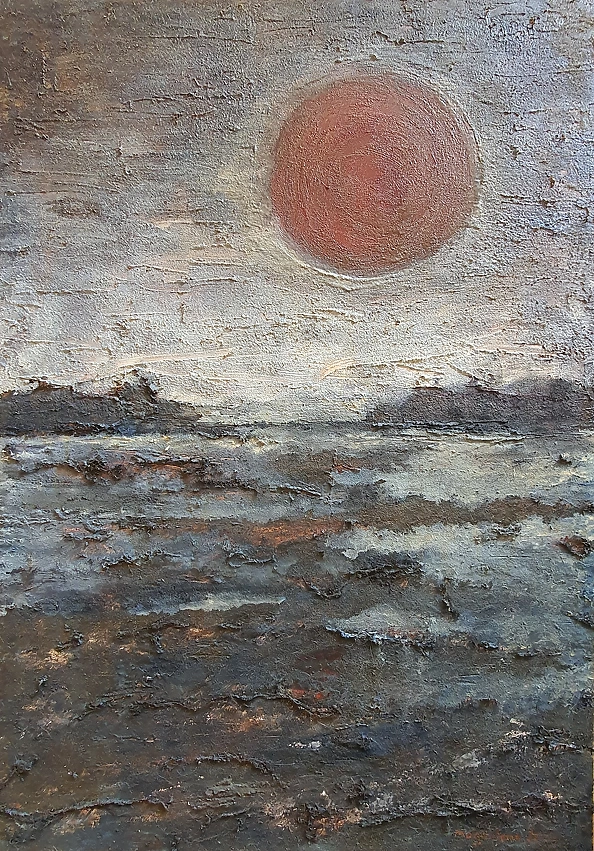 Magdalena Osewska - Wschód księżyca nad bagnami 