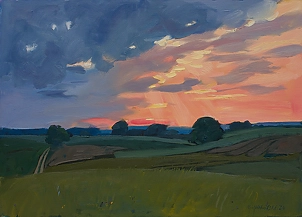 Krzysztof Michalski - Sunrise over Klementowice II