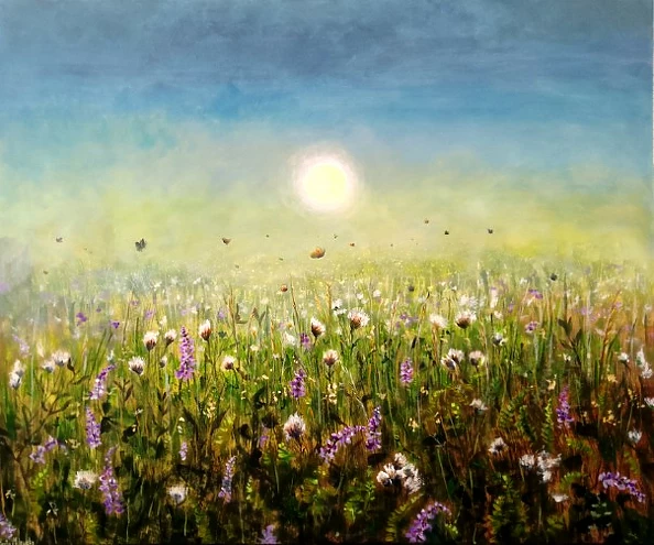 Marta Milewska - Sunrise over the meadows