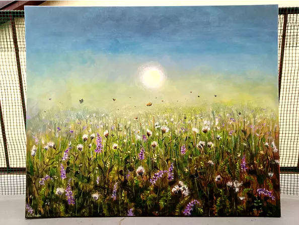 Marta Milewska - Sunrise over the meadows