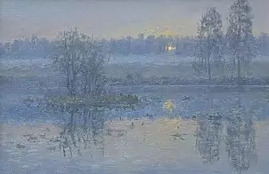 Wojciech Górecki - Sunrise over the pond