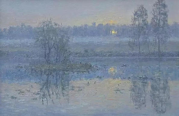 Wojciech Górecki - Sunrise over the pond