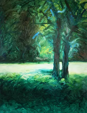 Cyprian Nocoń - Wschód w parku