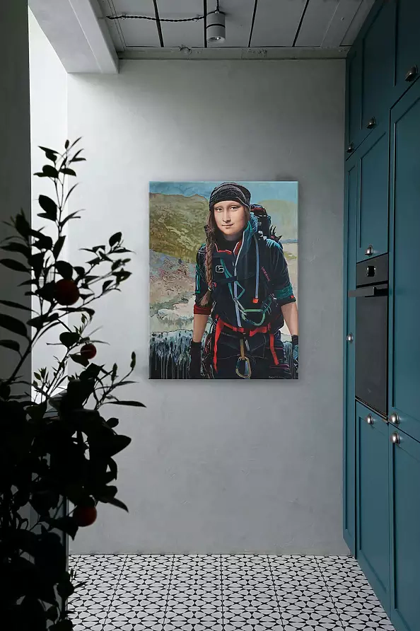 Nataliya Bagatskaya - "Climbing Hoverla" from the series "Life in Avatar"