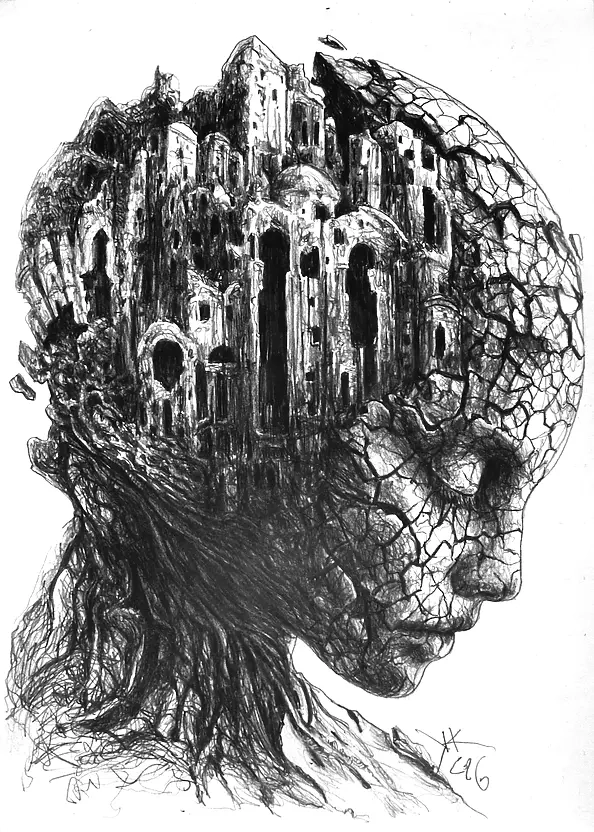 Krzysztof Krawiec - Souvenirs de dessin au stylo Sei Shonagon