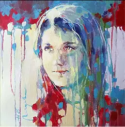 Magdalena Chudalewska Szwaja, Воспоминания, Масляная картина - холст, 40 x 40