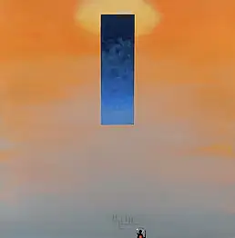 Sebastian Garyantesiewicz, Souvenir du crépuscule de l'existence, Peinture acrylique - toile, 50 x 70