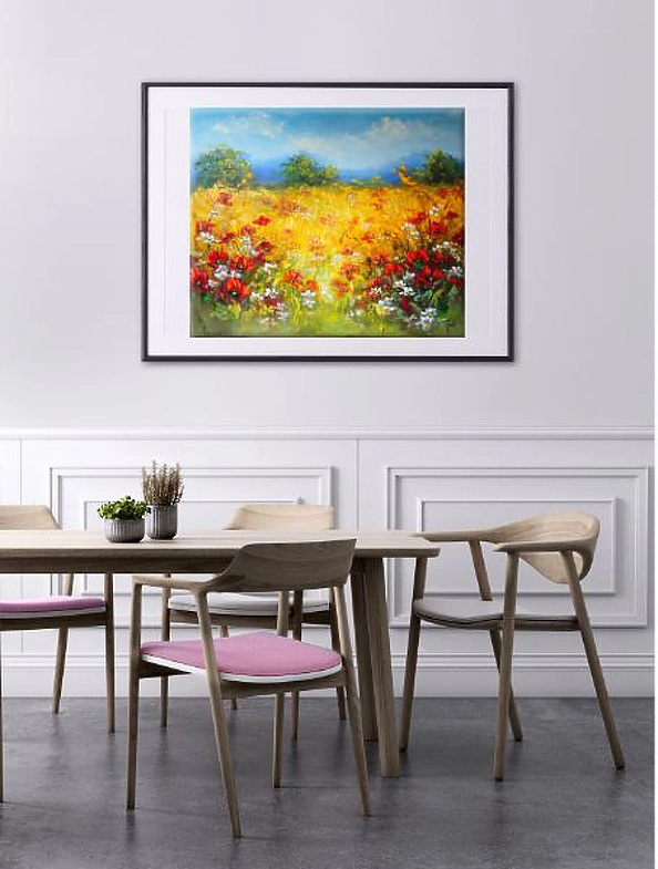 Joanna Szczepańska - Among the poppies