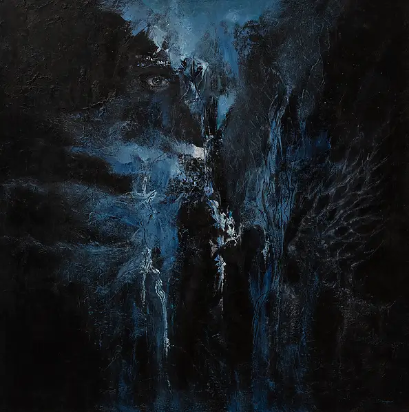 Devinez Dev, Onnipresenza, Quadro a olio - tela, 60 x 60