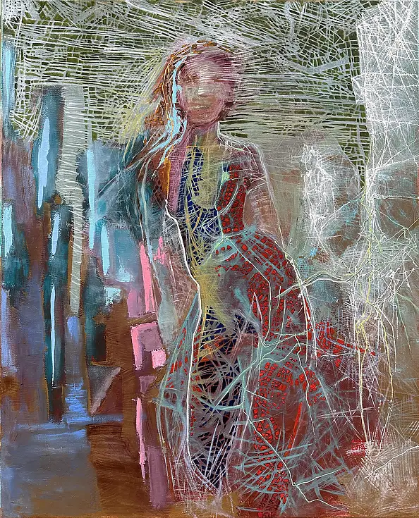 Anna Lupa Suchy, , Oil painting - canvas, 45 x 60