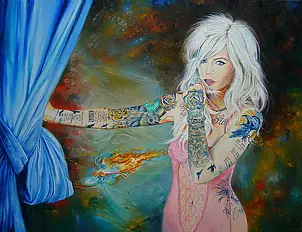   - Then she kissed me