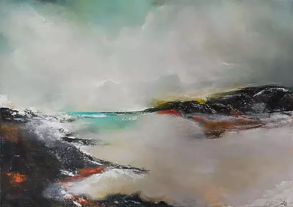 Anna Grudkowska - "Wulkaniczne Wybrzeże "