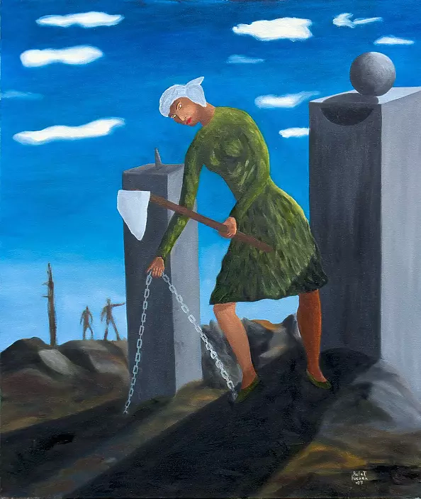 Rafał Huczek - Lining up the truth (from the cycle of one day)