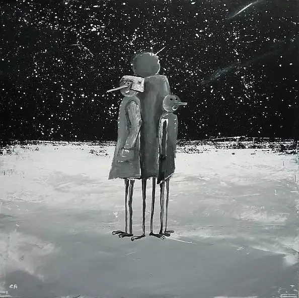 Andrzej Cybura - The extinction of the snowmen