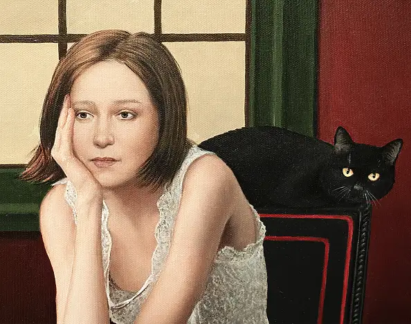 Nataliya Bagatskaya, Partir ou rester, Peinture acrylique - , 80 x 100