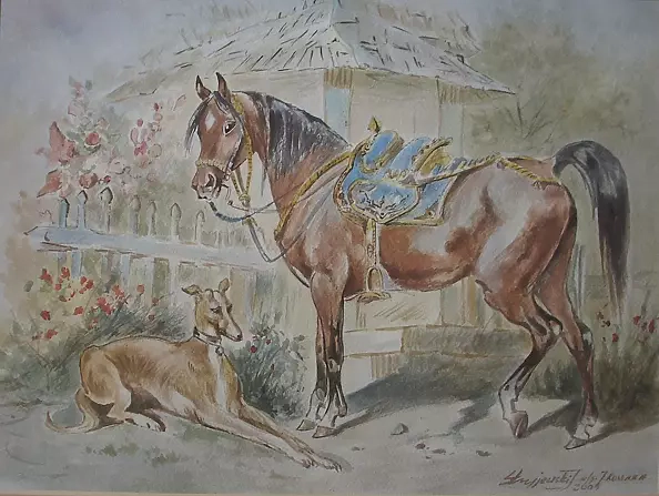 Jacek Stryjewski - Recreation by Kossak J