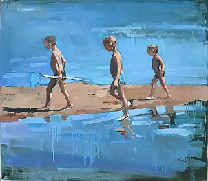 Doma Suszczyńska - Expedition (three boys on the beach)