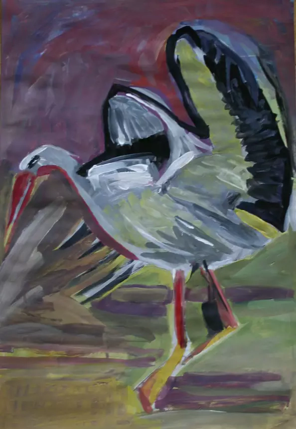 Mariola Paulina Żylińska Jestadt - Wyschizowany stork