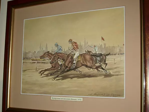 Jacek Stryjewski - Wyścigi konne na Krakowskich Błoniach 1870