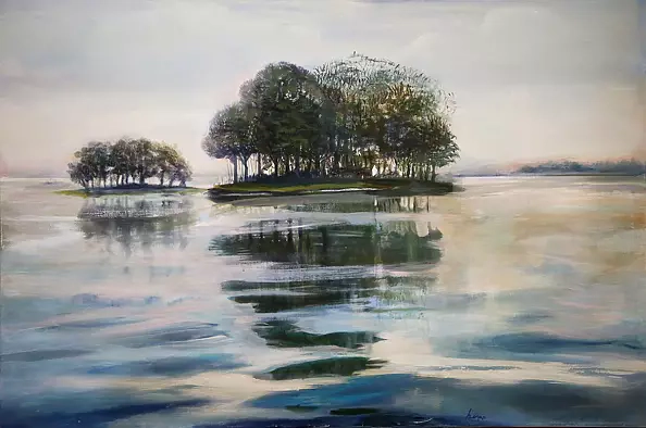 Aldona Zając - The island of Yesterday and the island of Tomorrow