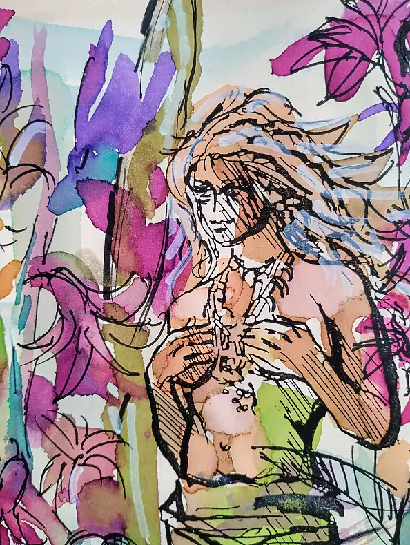 Anna Borcz - Wyspiarka i hiacynty