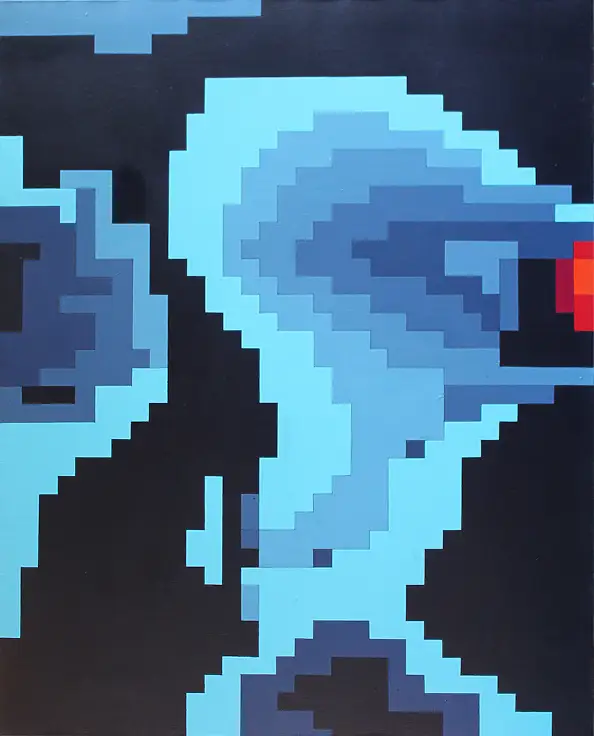 Ilona Sapka, Resistenza XXI, Dipinto acrilico - tela, 73 x 92