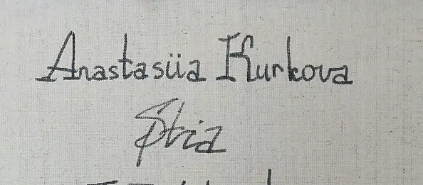 Anastasiia Kurkova, Wyżyny, Obraz olejny - płótno, 50 x 35