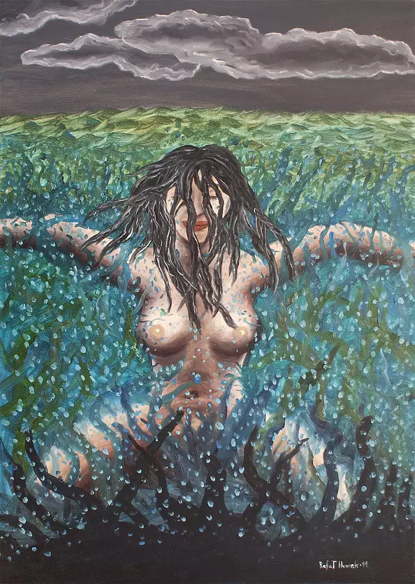 Rafał Huczek - Rough sea waves I