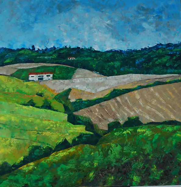 Bożena Siewierska - Tuscan hills