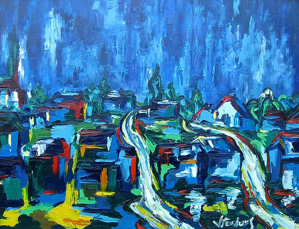 Jerzy Stachura - Wzgórze Budowniczych Ruin I