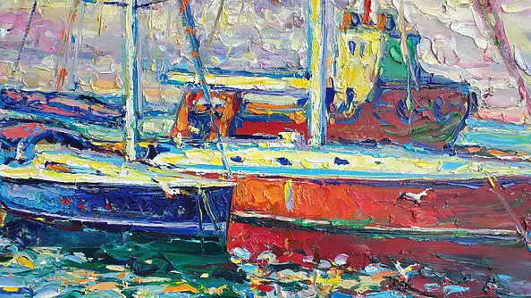 Andrey Chebotaru - Yachts in the arms of the sun