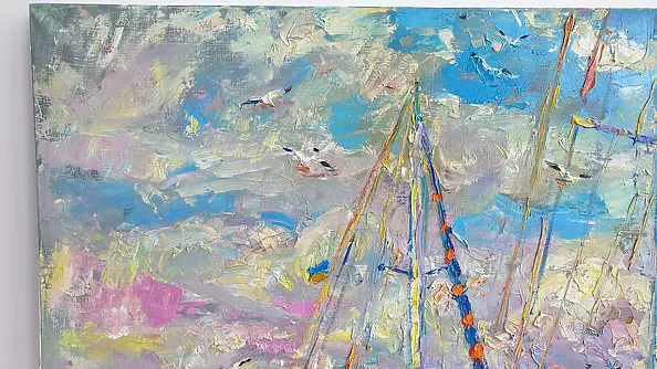 Andrey Chebotaru - Yachts in the arms of the sun