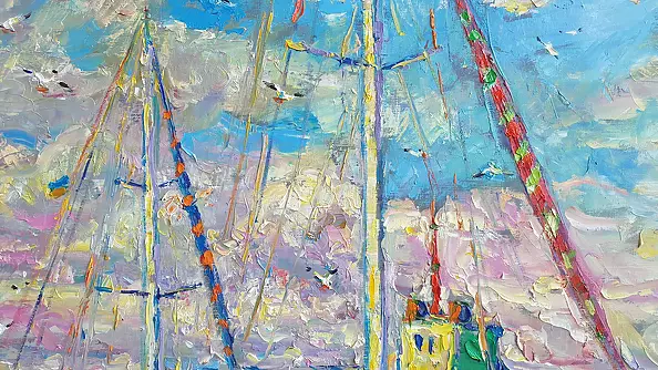 Andrey Chebotaru - Yachts in the arms of the sun