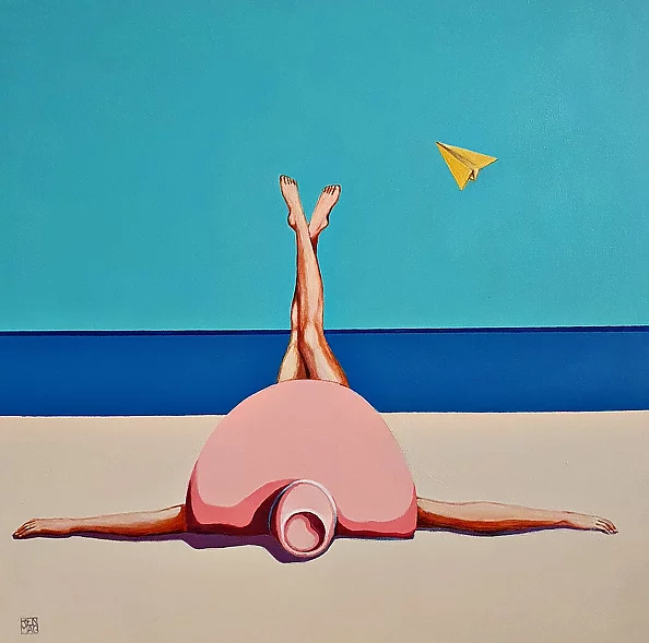 Renata Magda - Yellow plane