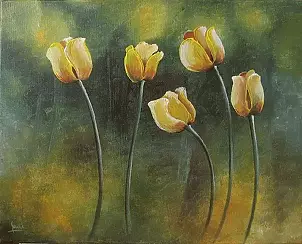 Ewa Gawlik - Żółte maki