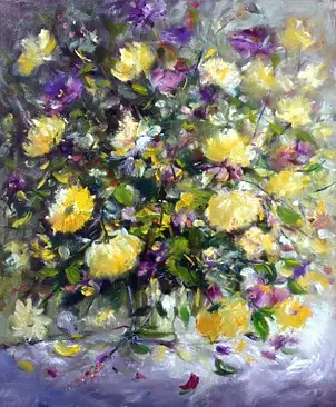 Mario Zampedroni - Yellow roses