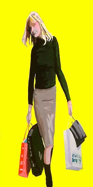Steven Lynch - Yellow shopper