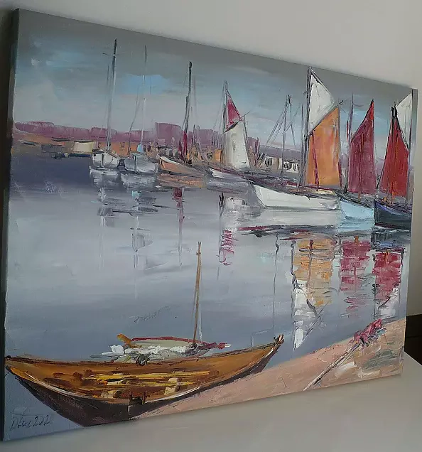 Dorota Łaz - ŻAGLÓWKI W PORCIE