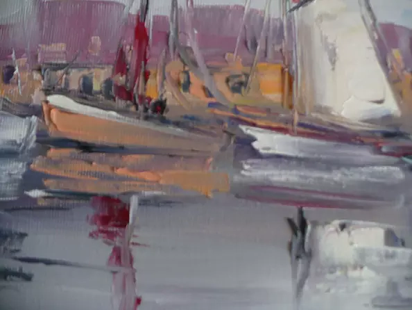 Dorota Łaz - ŻAGLÓWKI W PORCIE