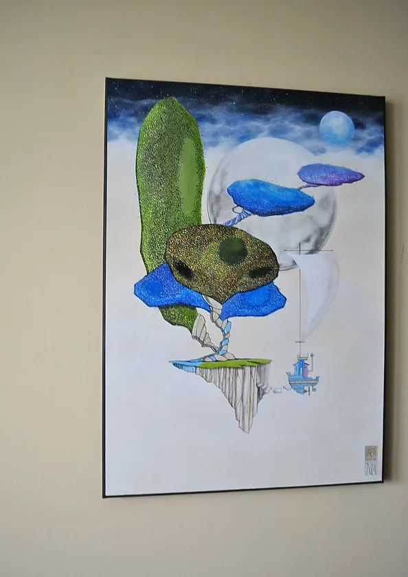 Dariusz Franciszek Różyc - ''BEYOND THE HORIZON OF DREAM'' series ''Not so distant..''