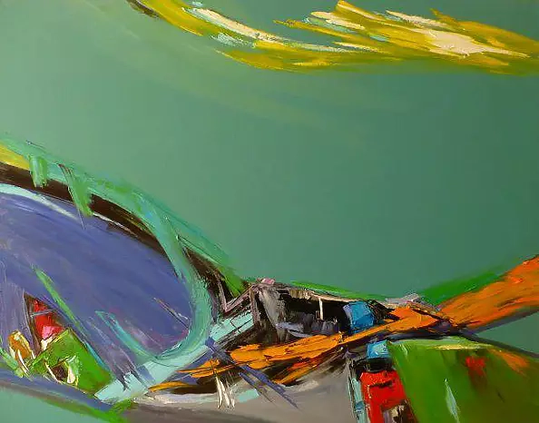 Dorota Łaz - GREEN ABSTRACTION