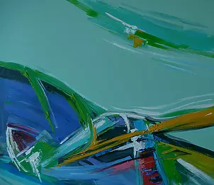 Dorota Łaz - GREEN ABSTRACTION