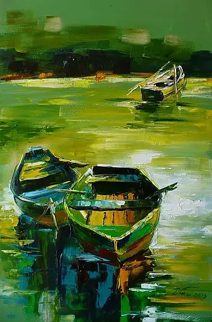 Dorota Łaz - GREEN BOAT