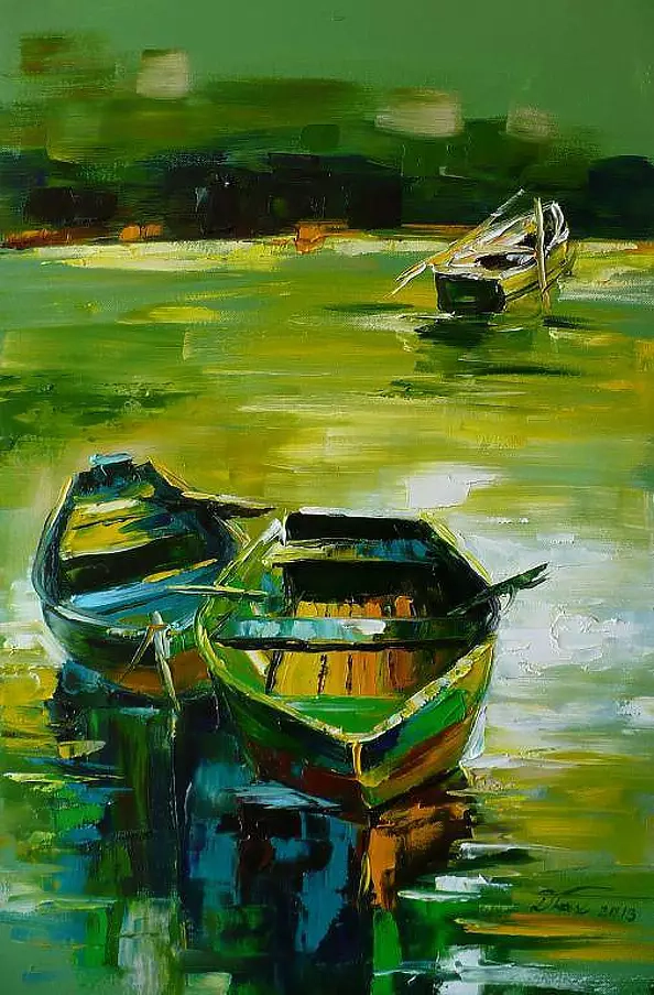 Dorota Łaz - GREEN BOAT